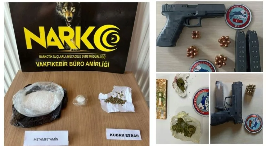 Trabzon'daki uyuşturucu operasyonlarında 30 kişi yakalandı