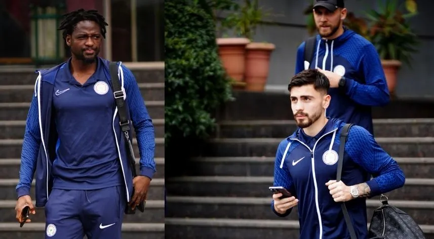 Atmacalar, maç için Samsun'a hareket etti