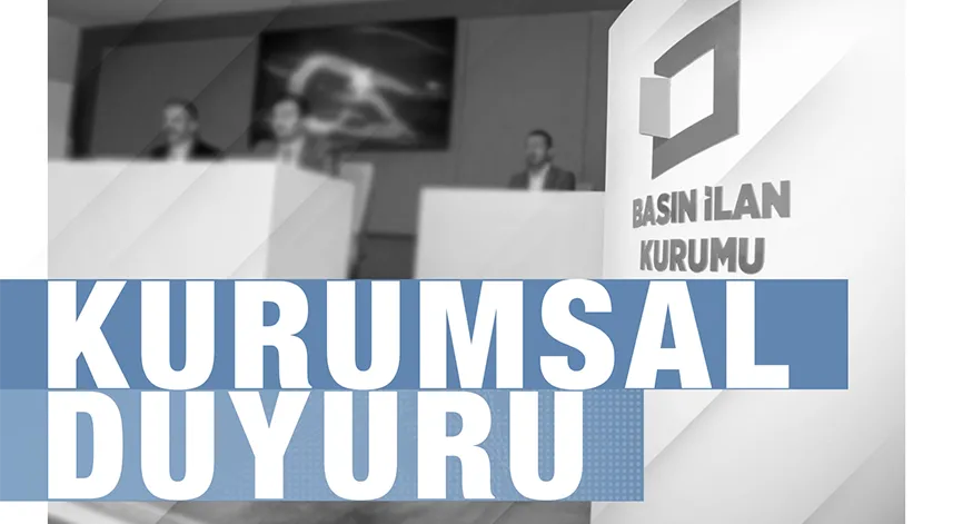 Basın derneklerine ve azınlık gazetelerine yapılacak yardımlara ilişkin duyuru