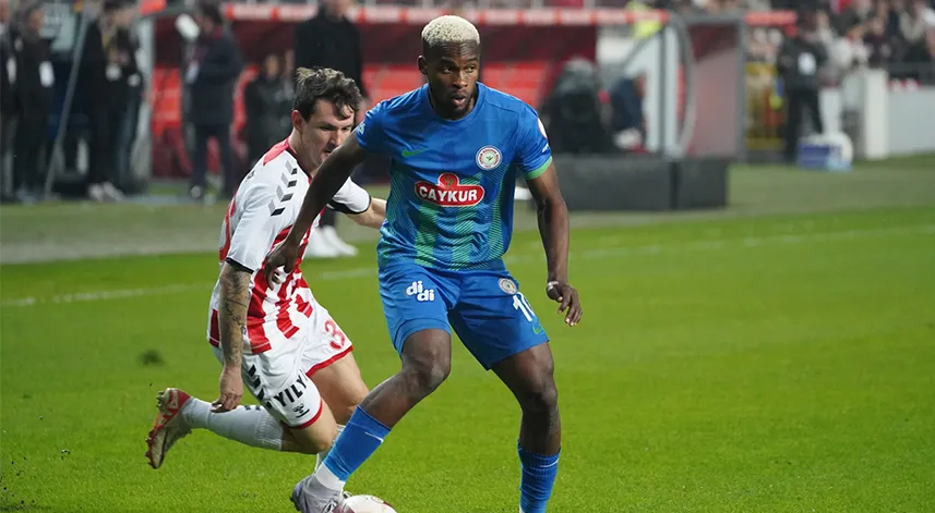 TSL 27. Hafta I Samsunspor- Çaykur Rizespor 1-0 (İlk Yarı)