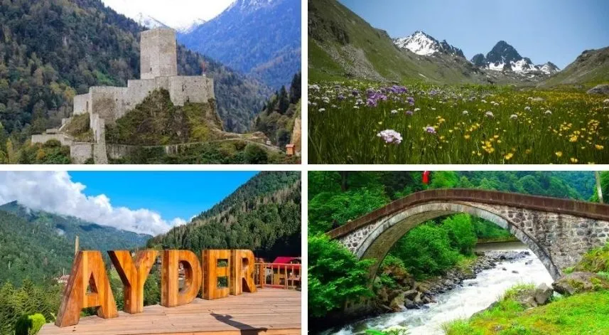 Rize'de gidilecek yerler nelerdir?