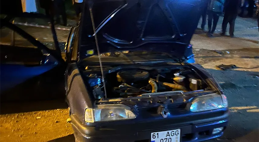 İki otomobilin çarpıştığı kazada 6 kişi yaralandı