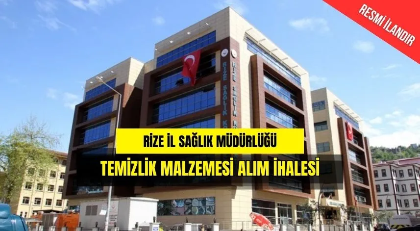 TEMİZLİK MALZEMESİ ALIM İHALESİ