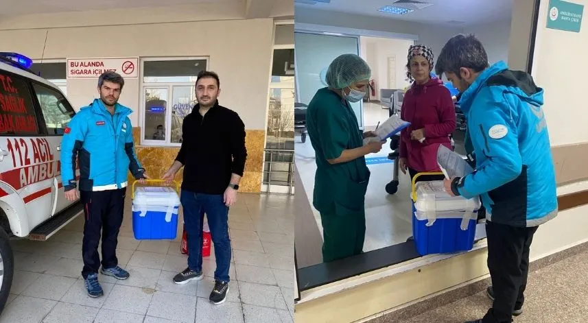 Trabzon'da beyin ölümü gerçekleşen hastanın organları 3 kişiye umut oldu