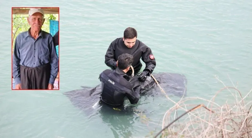 Yaşlı adam sulama kanalında ölü bulundu