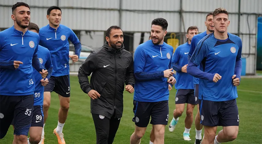 Çaykur Rizespor, Galatasaray maçı hazırlıklarını sürdürdü