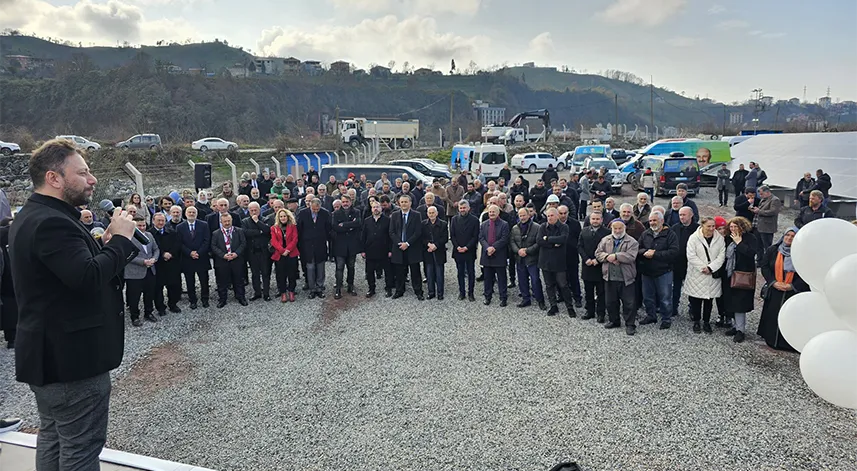 Ardeşen'de GES'in açılışı törenle yapıldı