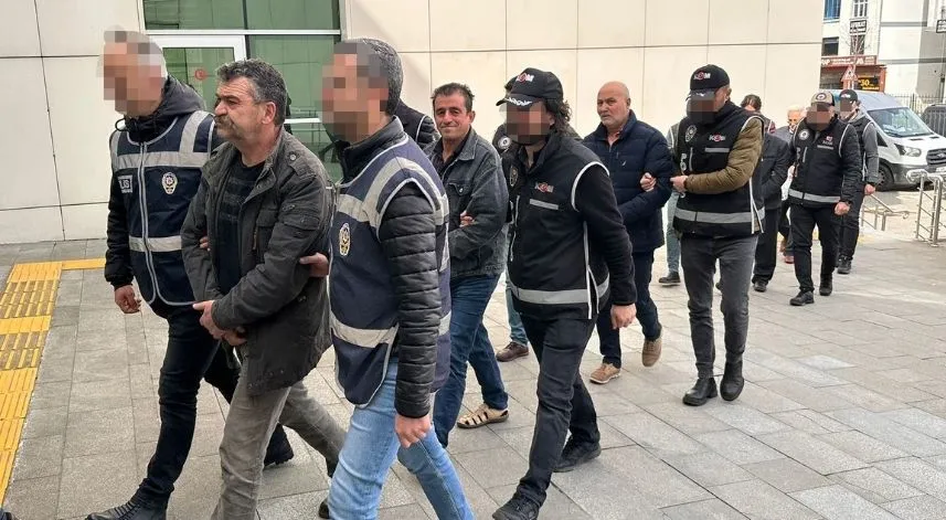 Ordu'da silah ticareti ve kaçakçılığı operasyonunda 13 kişi yakalandı