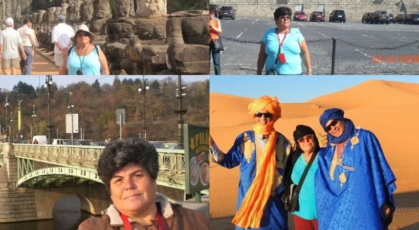 Gezgin kadın, 20 yılda 70 ülke gezdi