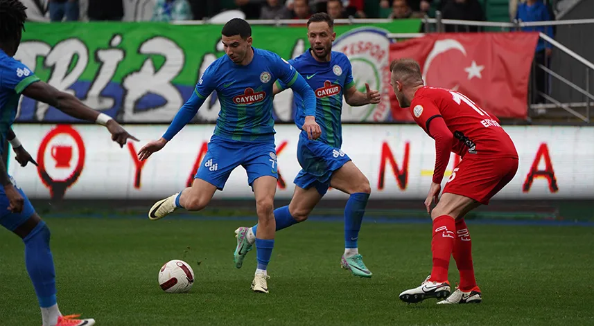 Çaykur Rizespor, geriden geldi 3-1