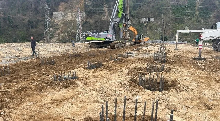 Güneysu'da 100 yataklı devlet hastanesi inşaatına başlandı