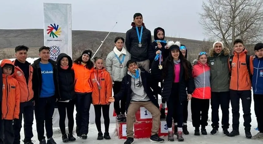 Çamlıhemşin Belediye Spor Kulübü, Erzurum'dan 4 altın madalya ile döndü 