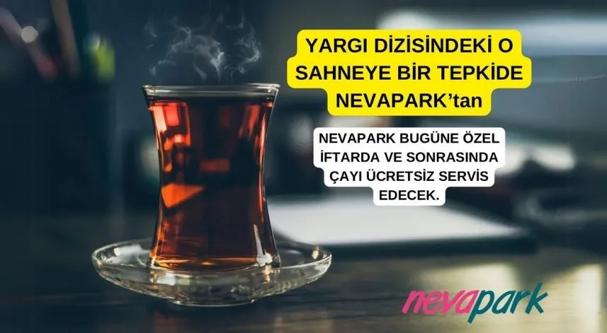 Yargı'ya bir tepki de Nevapark'tan