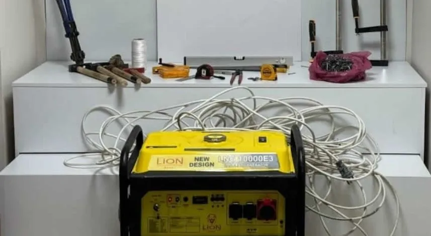 İnşaat malzemeleri çalan şüpheli yakalandı