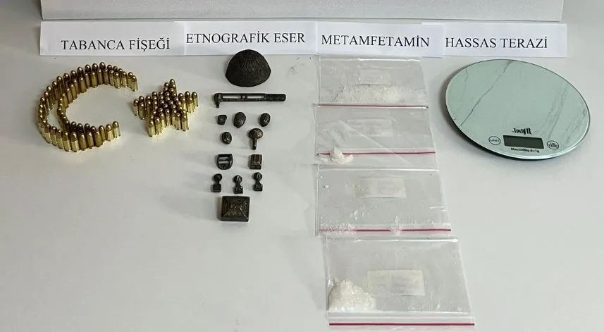 Oto tamirci dükkanına uyuşturucu operasyonu