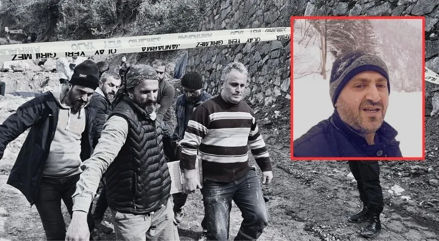 Göçükte hayatını kaybeden işçi Rize'de toprağa verilecek