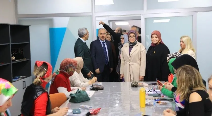 Başkan Metin, kadınlara yönelik projelerini açıkladı