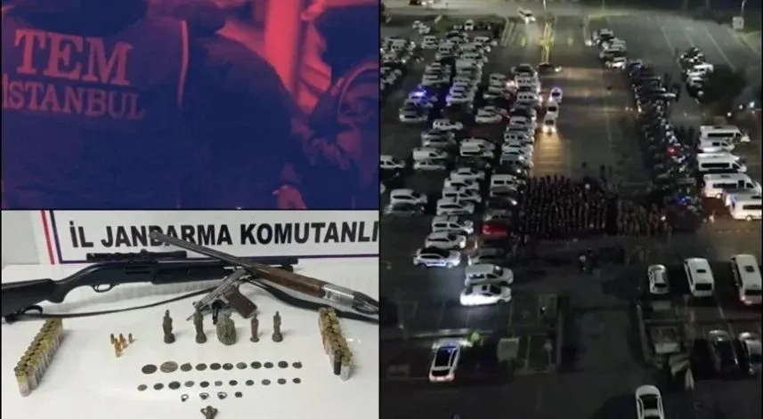 Rize’nin de aralarında olduğu 68 ilde ‘Mercek-15’ Operasyonu