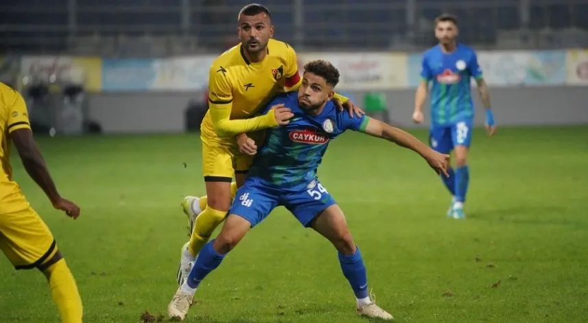 İstanbulspor-Ç.Rizespor İlk 11’leri belli oldu