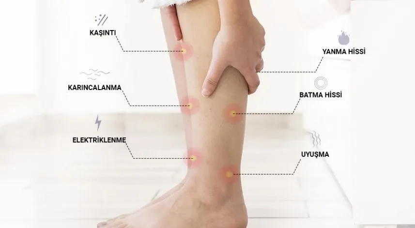 Demir eksikliği anemisi huzursuz bacak sendromuna neden olabilir
