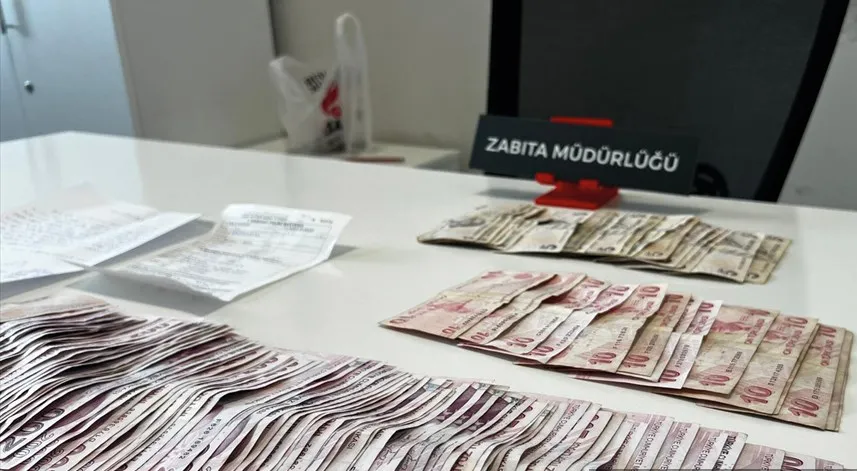 Yakalanan dilencinin üzerinden 15 bin lira çıktı