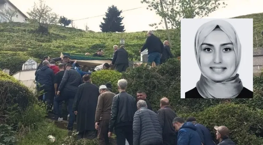 Rizeli eğitimci son yolculuğuna uğurlandı