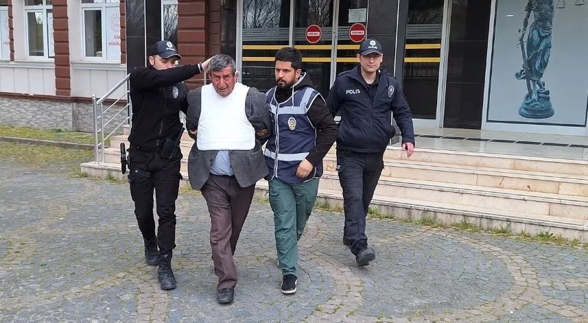 Eşini silahla ağır yaralayan zanlı tutuklandı