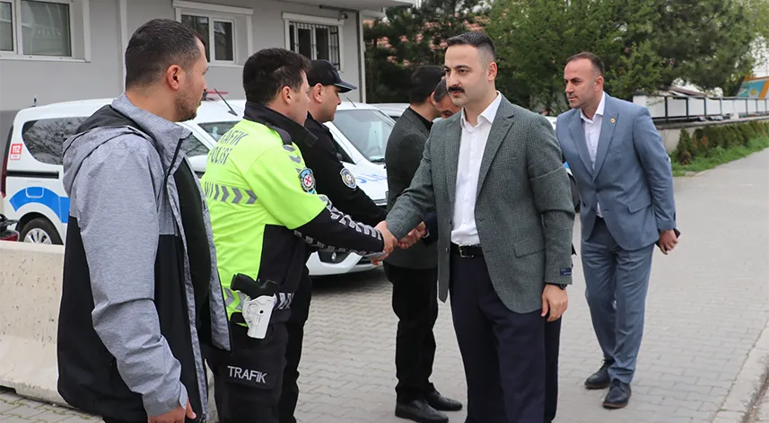 Havza'da bayramlaşma programı düzenlendi