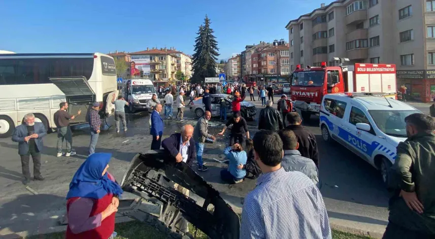 Bolu'da meydana gelen kazada 2 kişi hayatını kaybetti