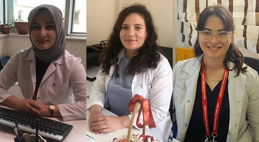 Rize Devlet Hastanesi'nde 3 yeni hekim göreve başladı