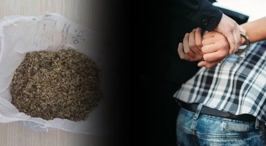 Rize'de üst aramasında 40,08 gram bonzai yakalandı