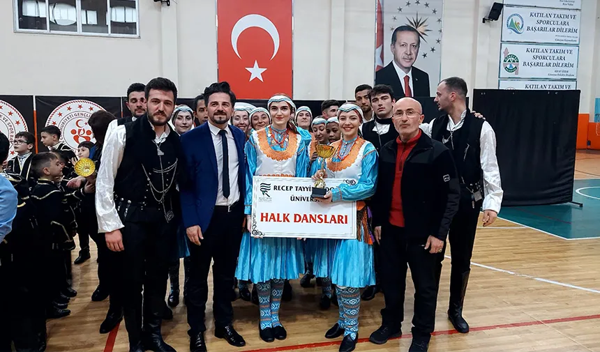 RTEÜ'nün halk dansları ekibi bölge yarışmalarına katılacak