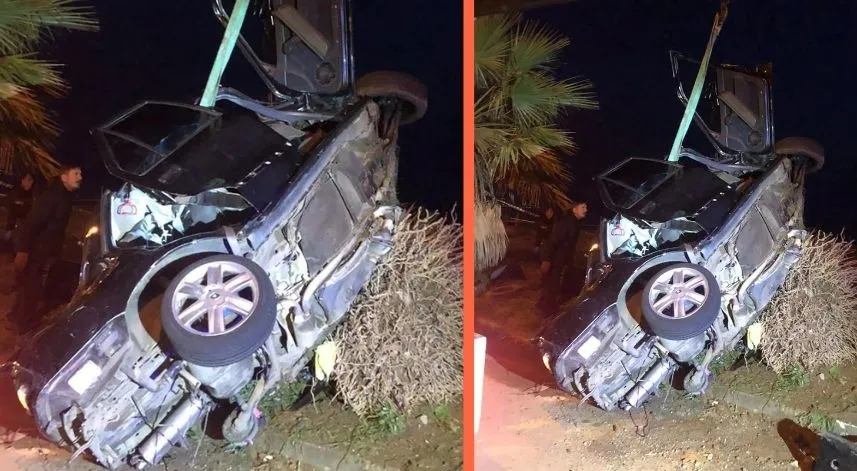 Rize’de feci kaza: 2 ölü, 3 yaralı