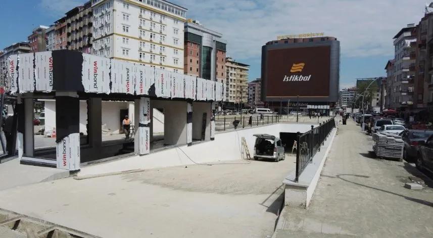 Rize’nin yeni yaşam alanı tamamlanıyor