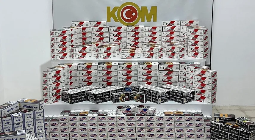 77 bin 600 sahte bandrollü makaron ele geçirildi