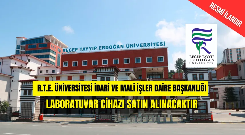 LABORATUVAR CİHAZI SATIN ALINACAKTIR