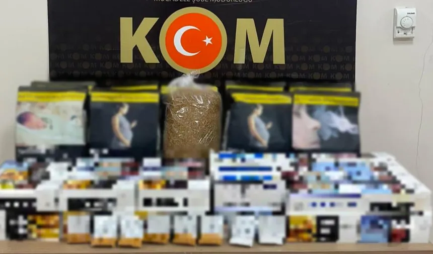 Ordu’da kaçak tütün mamulleri operasyonu