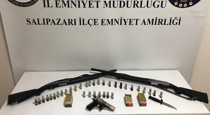 Silah kaçakçılığı operasyonda 1 zanlı yakalandı