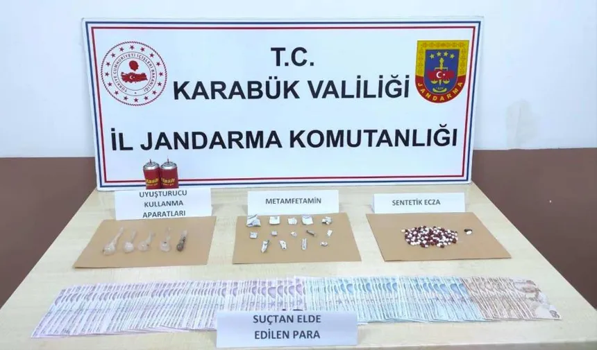 Karabük'te uyuşturucu operasyonu: 2 gözaltı