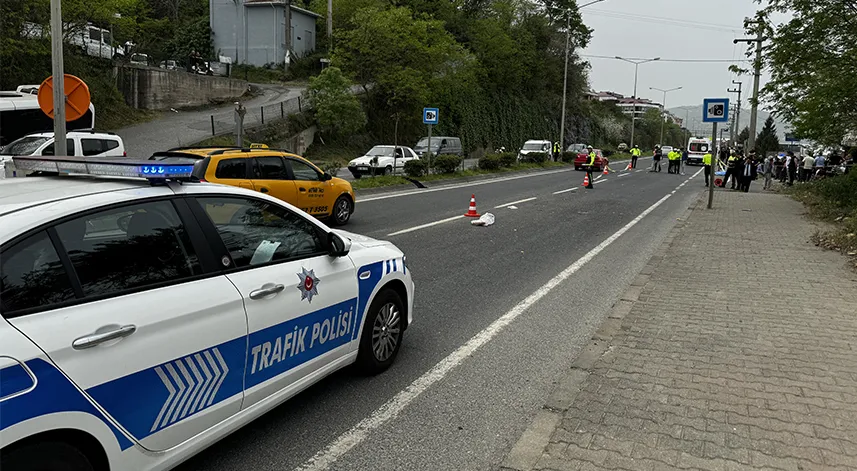 Otomobilin çarptığı yaya öldü