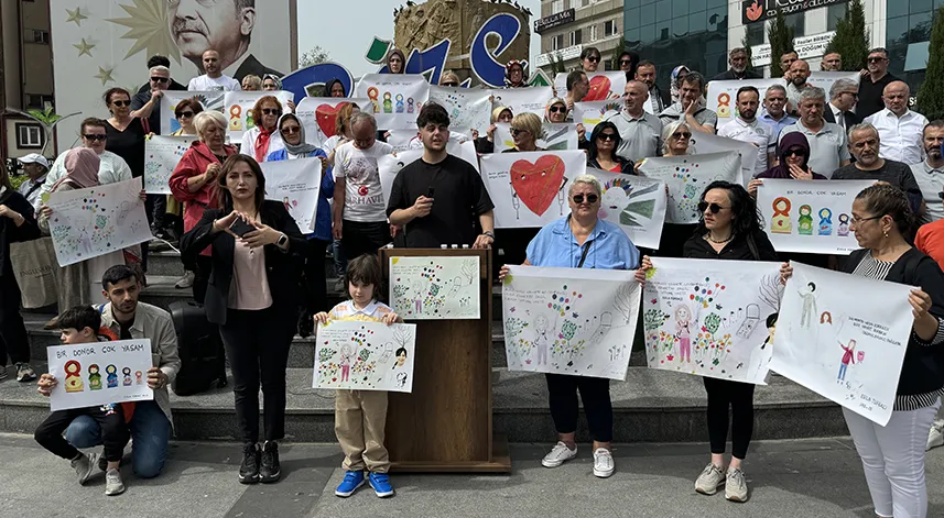 Rize'de Esila için organ bağışı kampanyası düzenlendi