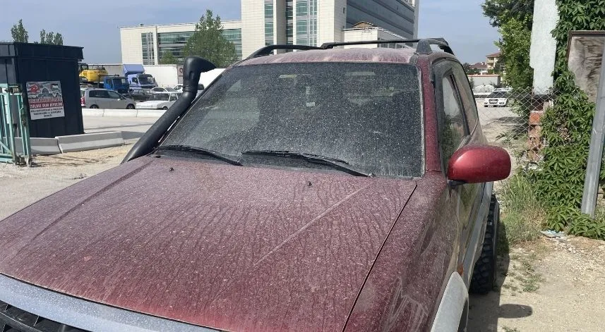 Bolu'da toz taşınımı hayatı olumsuz etkiledi