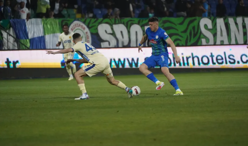 TSL 34. Hafta I Çaykur Rizespor-MKE Ankaragücü  2-0 (İlk Yarı)