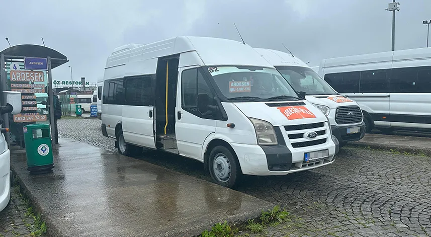 Rize-Ardeşen dolmuş saatlerine güncelleme