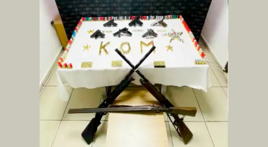 Silah kaçakçılığı operasyonunda yakalanan 2 kişi tutuklandı