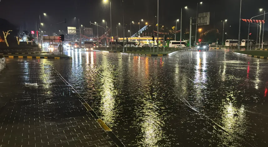 Karabük'te sağanak etkili oldu