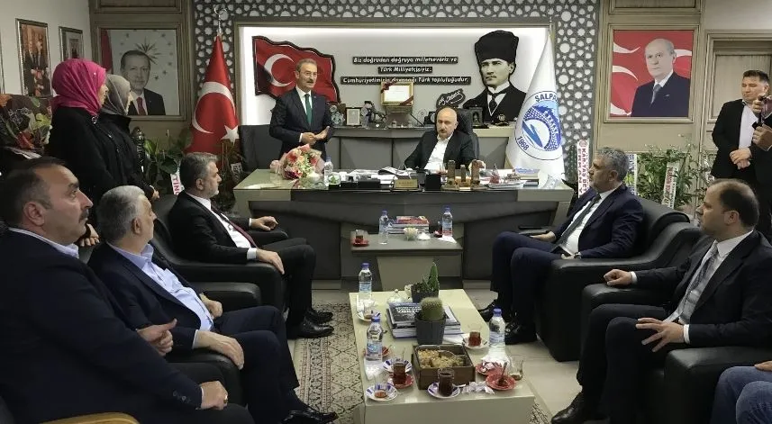 AK Parti Trabzon milletvekillerinden Şalpazarı ilçesine ziyaret