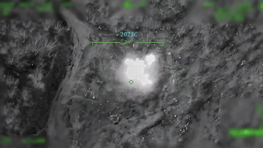 Irak ve Suriye'nin kuzeyinde 7 terörist etkisiz hale getirildi