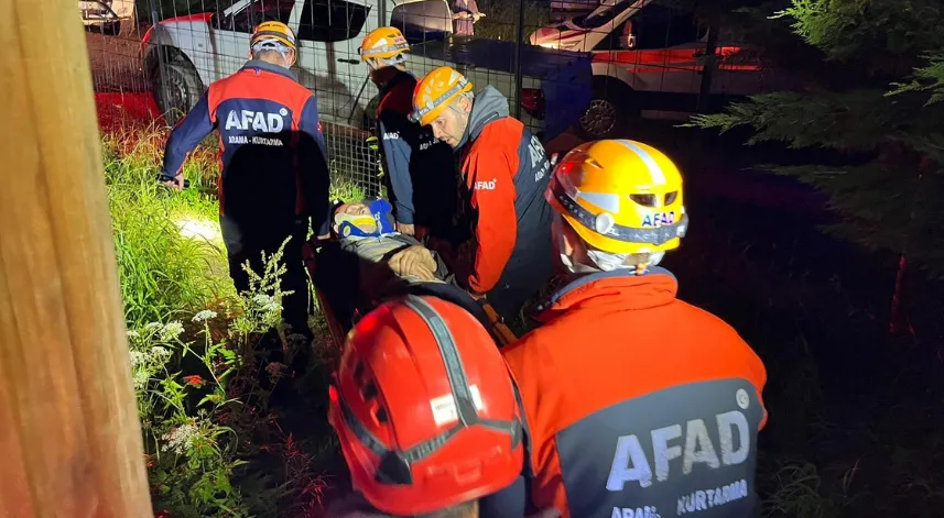 Rize'de kaybolan yaşlı adam bulundu