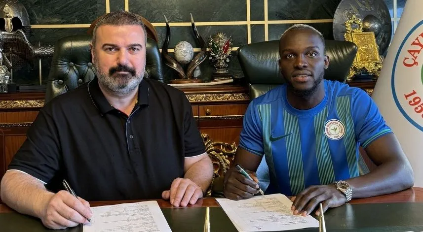 Çaykur Rizespor, Gambiyalı forvet Ali Sowe'u kiraladı